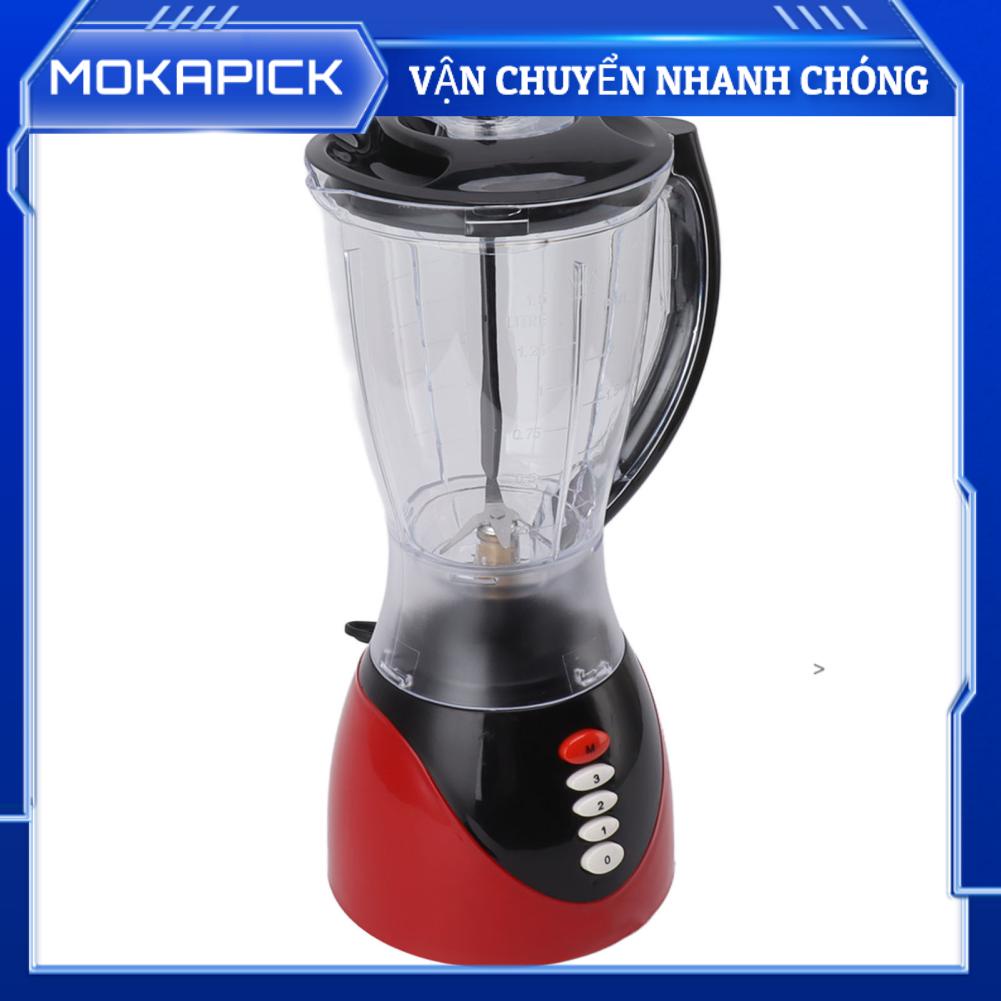 Mokapick Combo Máy Xay Sinh Tố Chuyên Nghiệp Để Bàn Chế Biến Thực Phẩm Đá Đông Lạnh Hoa Quả Rau Củ Nước Sốt 220V