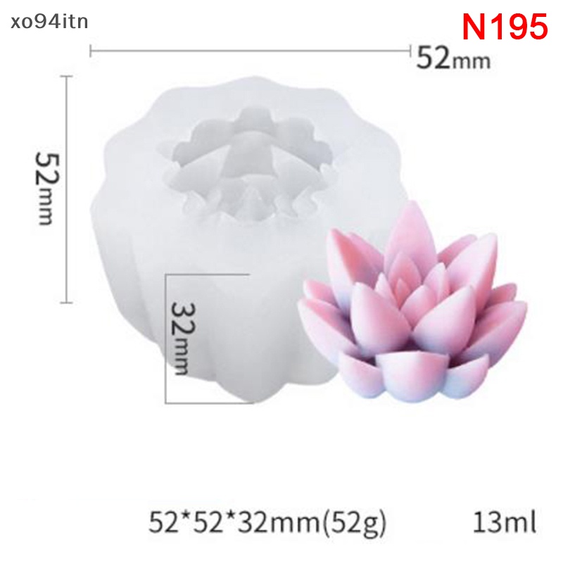 Khuôn Làm Bánh / Xà Phòng Chất Liệu Silicone Tự Làm Hình 3D