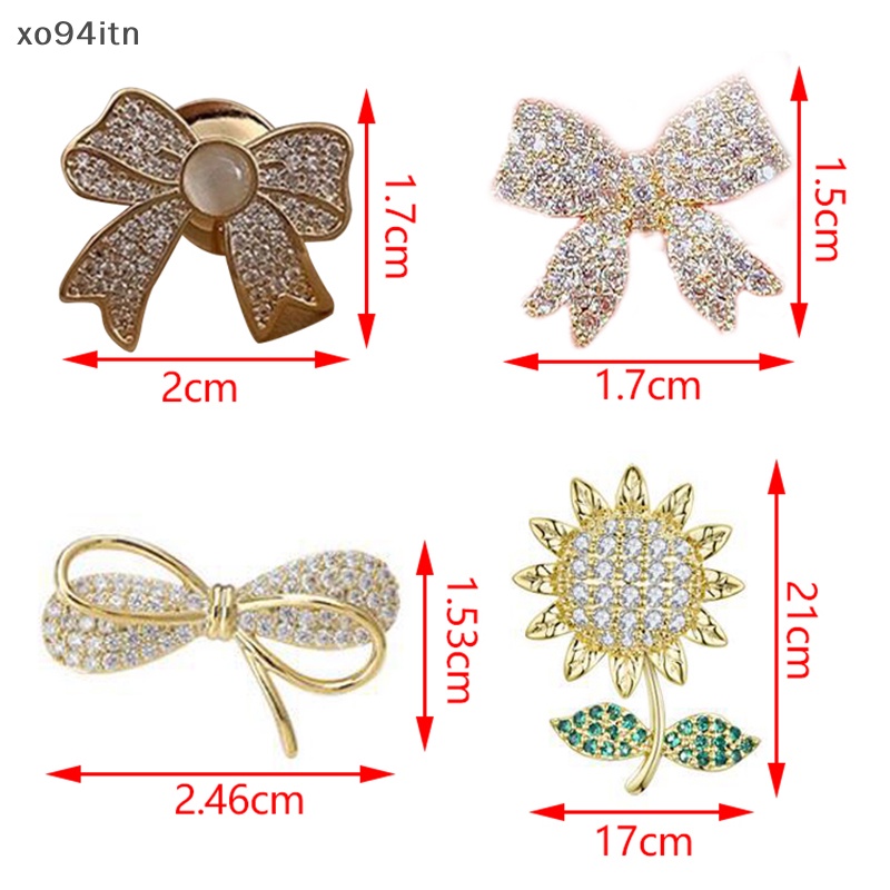 Ghim Cài Áo Hình Hoa Hướng Dương / Nơ Đính Đá Pha Lê Thanh Lịch