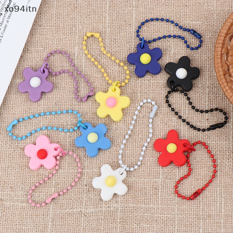 Móc Khóa Hình Hoa Hướng Dương Nhiều Màu Dễ Thương