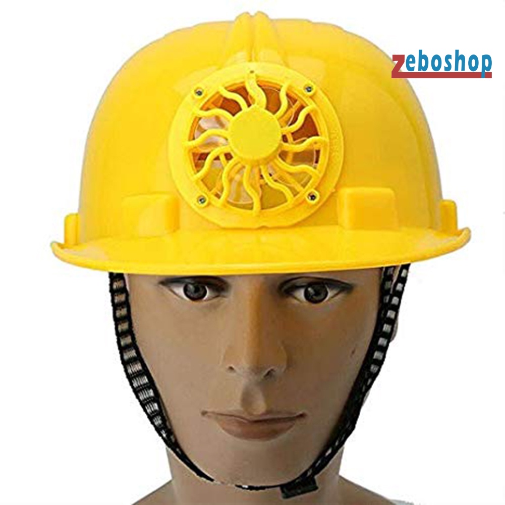 Mũ Bảo Hiểm Có Quạt Sử Dụng Năng Lượng Mặt Trời Bảo Vệ An Toàn