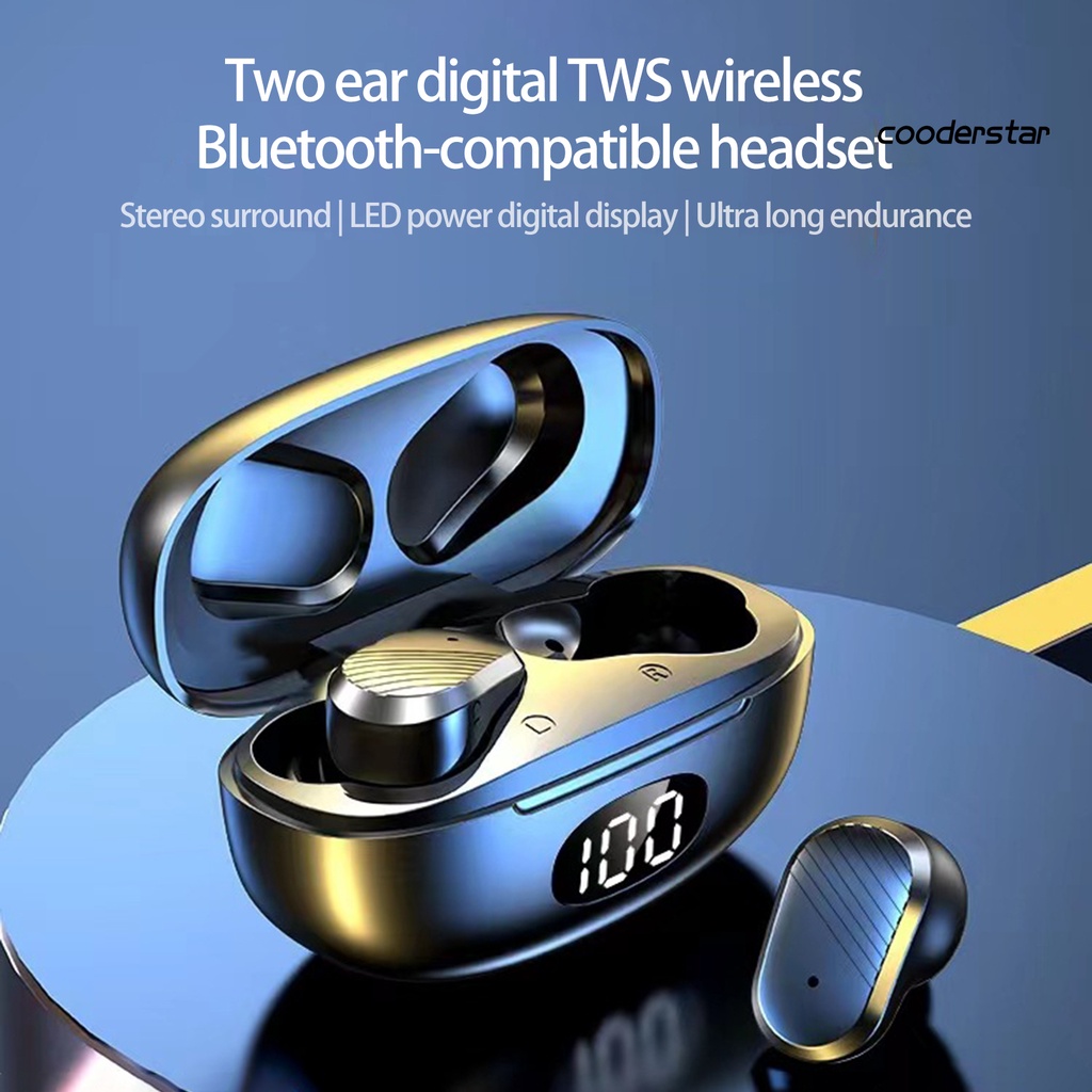 1 Bộ Tai Nghe Không Dây Bluetooth 5.2 Công Suất 5.2 Màn Hình LED Giảm Tiếng Ồn Kiểm Soát Âm Thanh Nổi