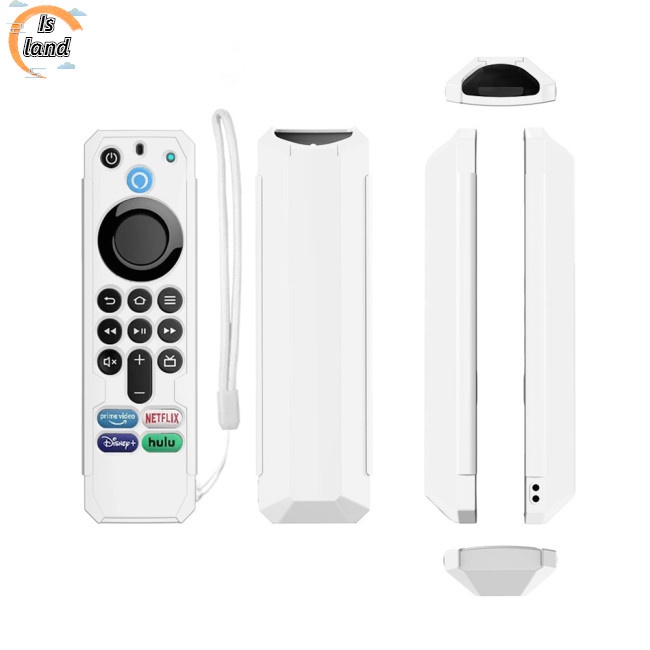 Vỏ Bảo Vệ Điều Khiển Từ Xa Bằng Silicon Chống Rơi Chống Bụi Tương Thích Với Amazon Alexa Voice Remote 3rd Gen