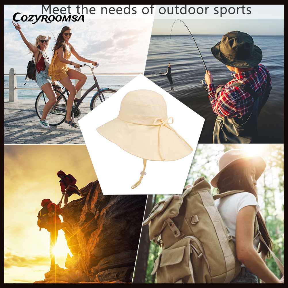 Mũ Tai Bèo Thể Thao Unisex Bằng Polyester Thoáng Khí Chống Tia UV Có Thể Gấp Gọn
