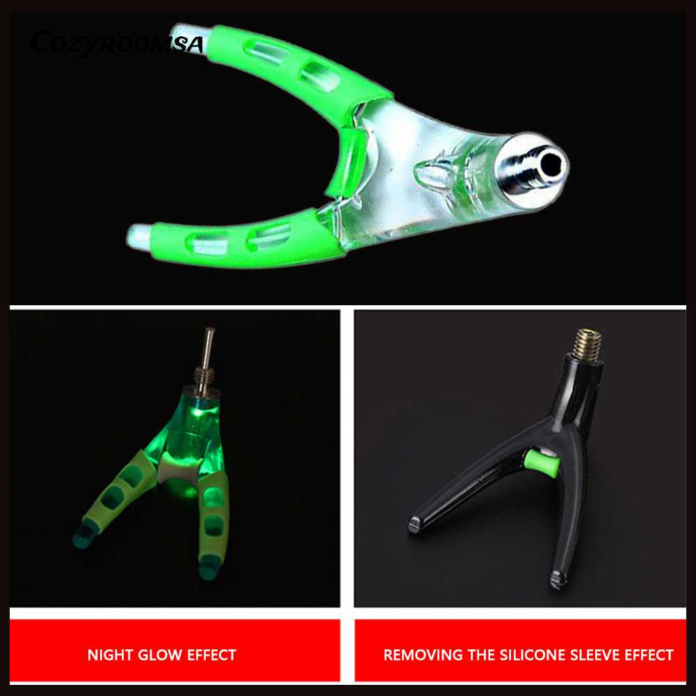 Giá Đỡ Cần Câu Cá Bằng Silicone Chống Trượt Phát Sáng