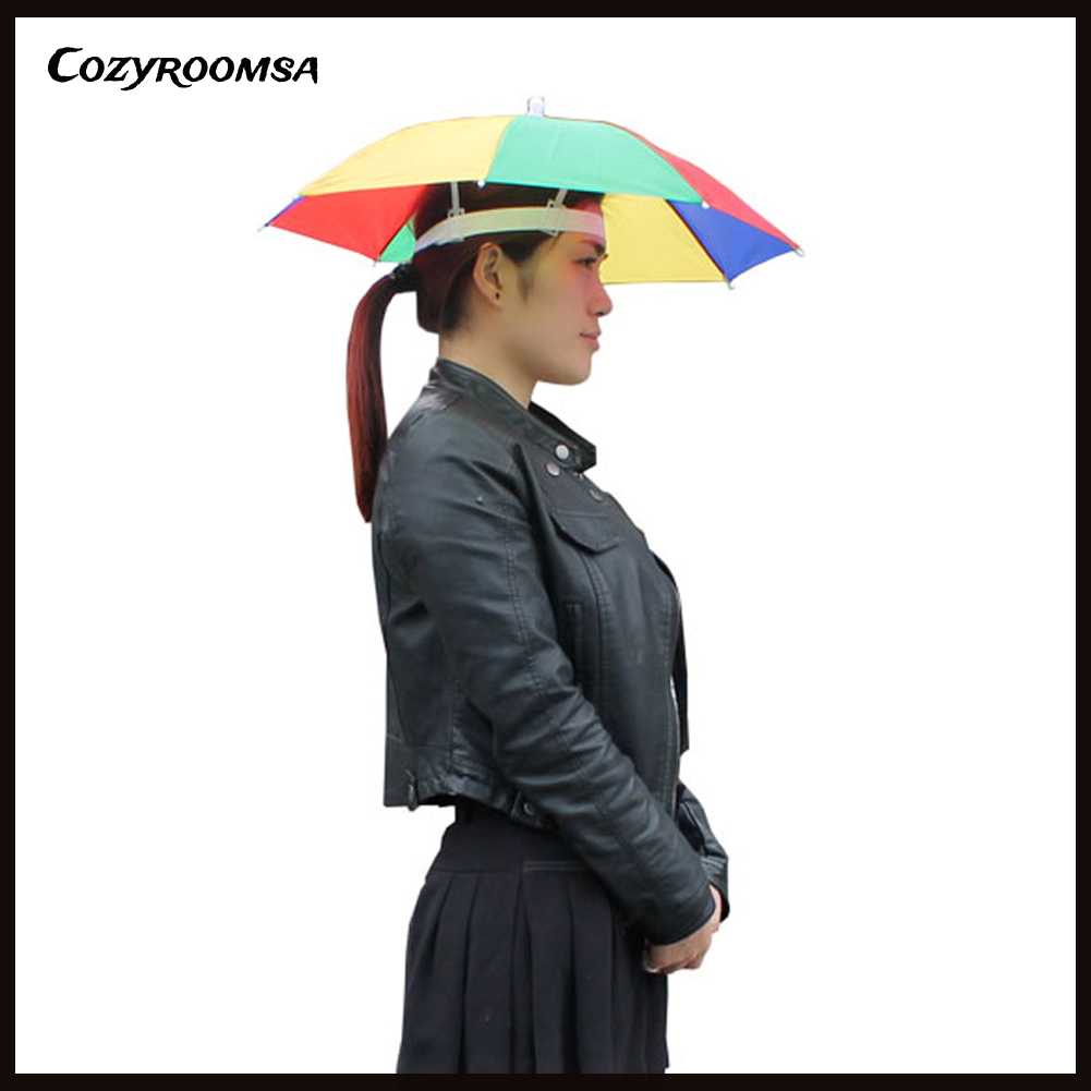 Mũ Dù Chống Nắng Gấp Gọn Điều Chỉnh Được Cho Hoạt Động Ngoài Trời