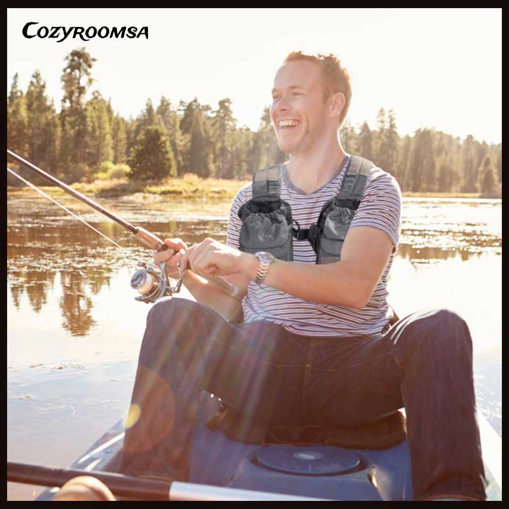 Áo Khoác Câu Cá Nhiều Túi Thoáng Khí Có Thể Điều Chỉnh