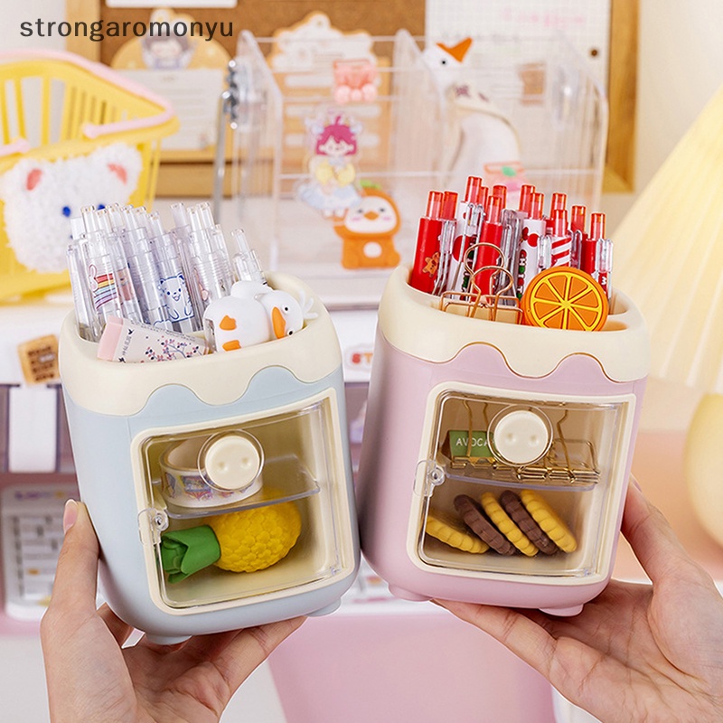 Hộp Đựng Bút Nhiều Ngăn Họa Tiết Hoạt Hình Dễ Thương Sáng Tạo