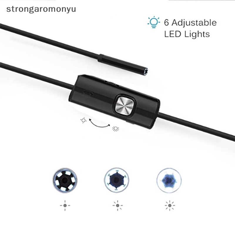 Camera Nội Soi HD 7mm Chống Thấm Nước 8 LED IP67 USB Type C Chất Lượng Cao