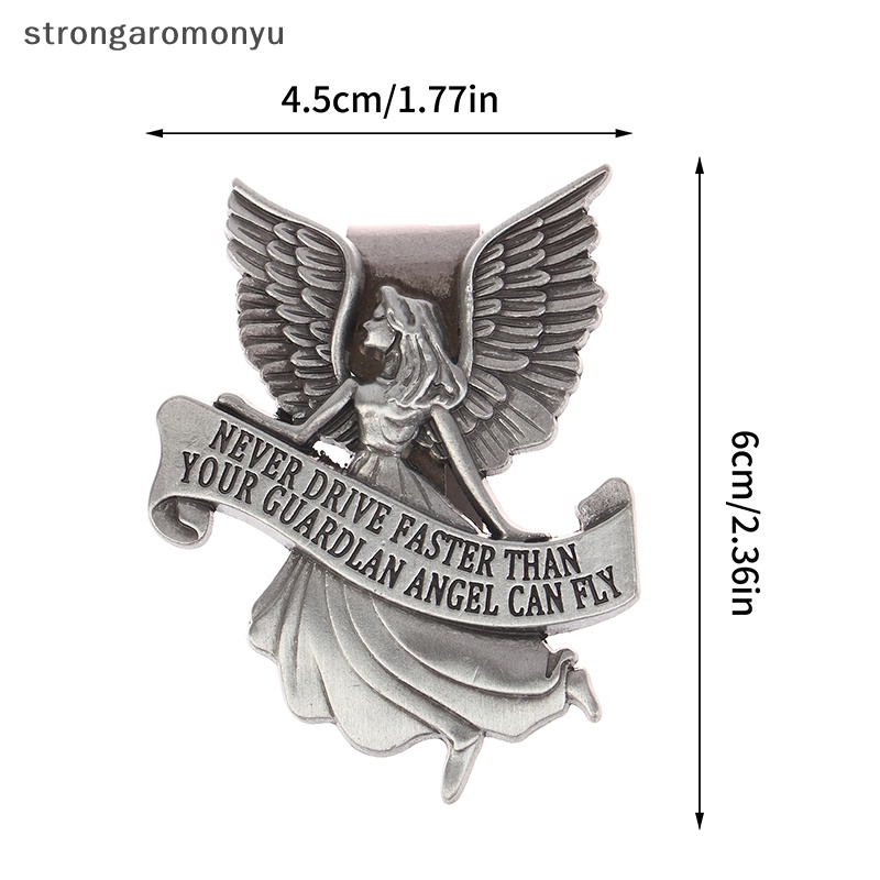 Yu Kẹp Tấm Che Nắng Hình Thiên Thần Màu Bạc Không Bao Giờ Lái Nhanh Hơn Có Thể Bay Được n