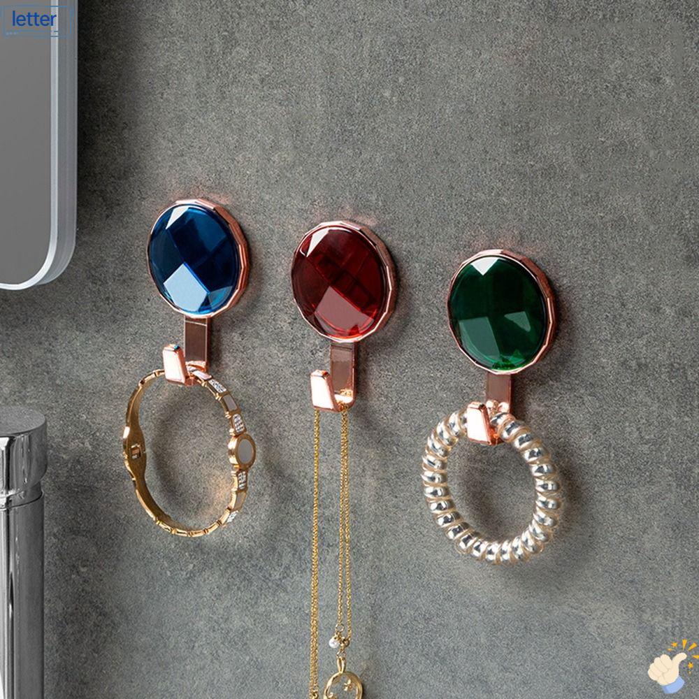 Giá Đỡ Móc Treo Đồ Dán Tường Tự Dính Cho Phòng Tắm