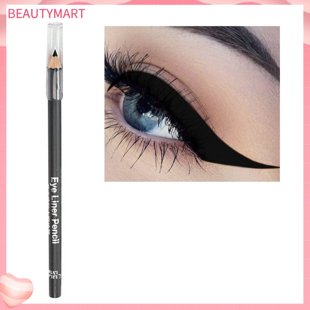 Bút Kẻ Mắt beautymart Màu Trắng Đen Thiết Kế Nhỏ Gọn Chuyên Nghiệp Cho Đám Cưới