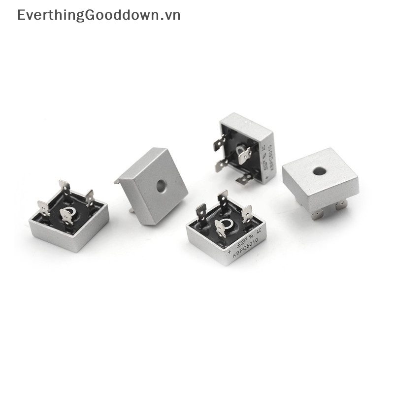 Bộ 5 Cầu Chỉnh Lưu Kim Loại 50A 1000V KBPC5010 vn