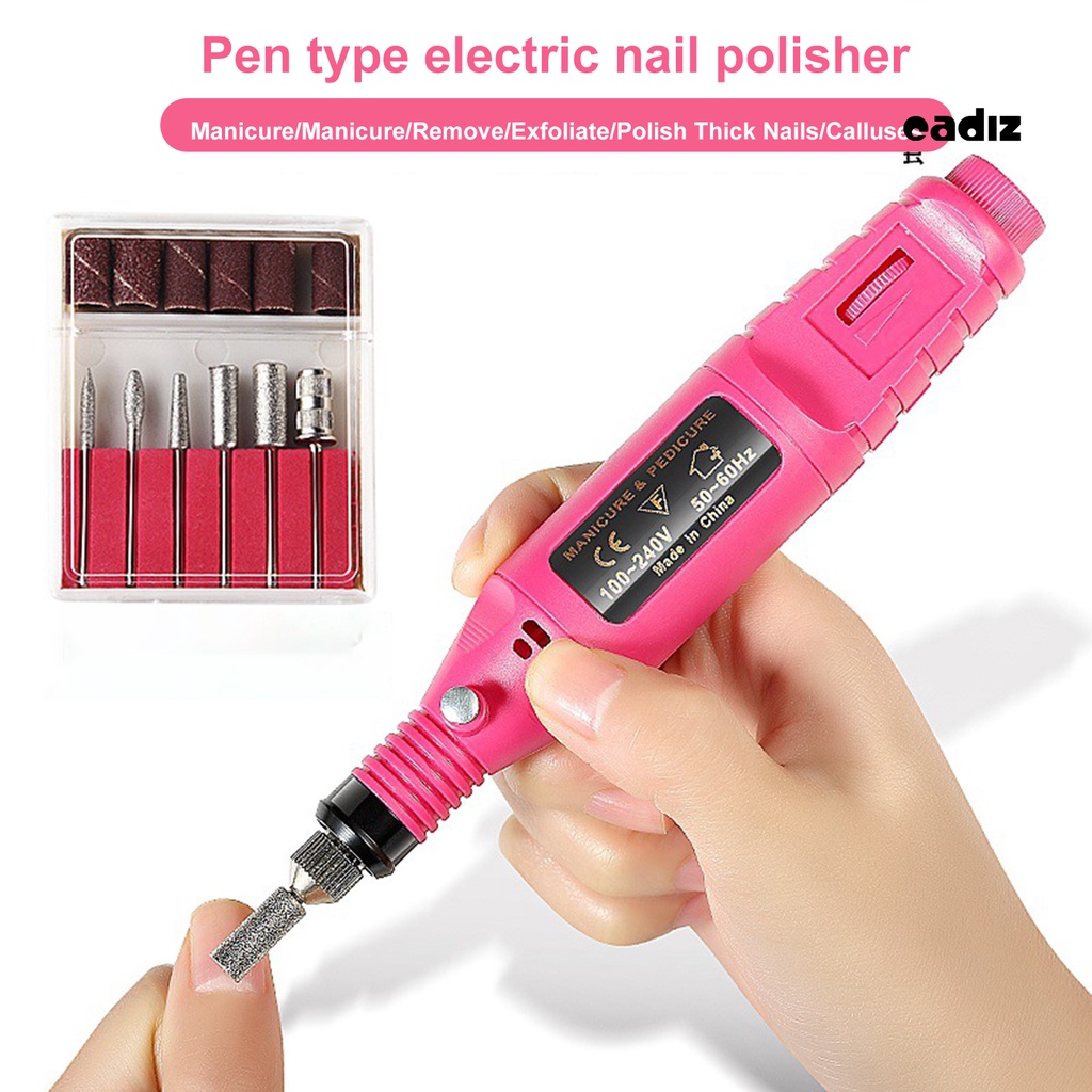 1 Bộ Máy Mài Móng Tay Tẩy Tế Bào Chết Bằng Điện Chuyên Nghiệp Cổng Cắm USB