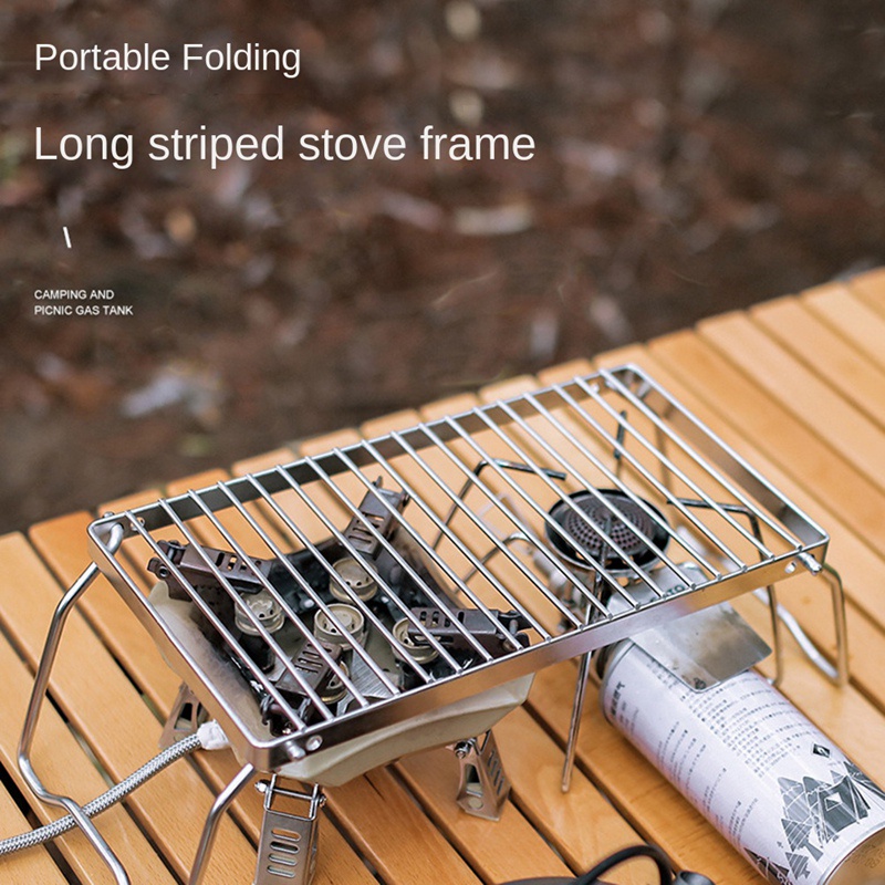 Vỉ Nướng Bbq Bằng Thép Không Gỉ Có Thể Gấp Gọn Tiện Dụng