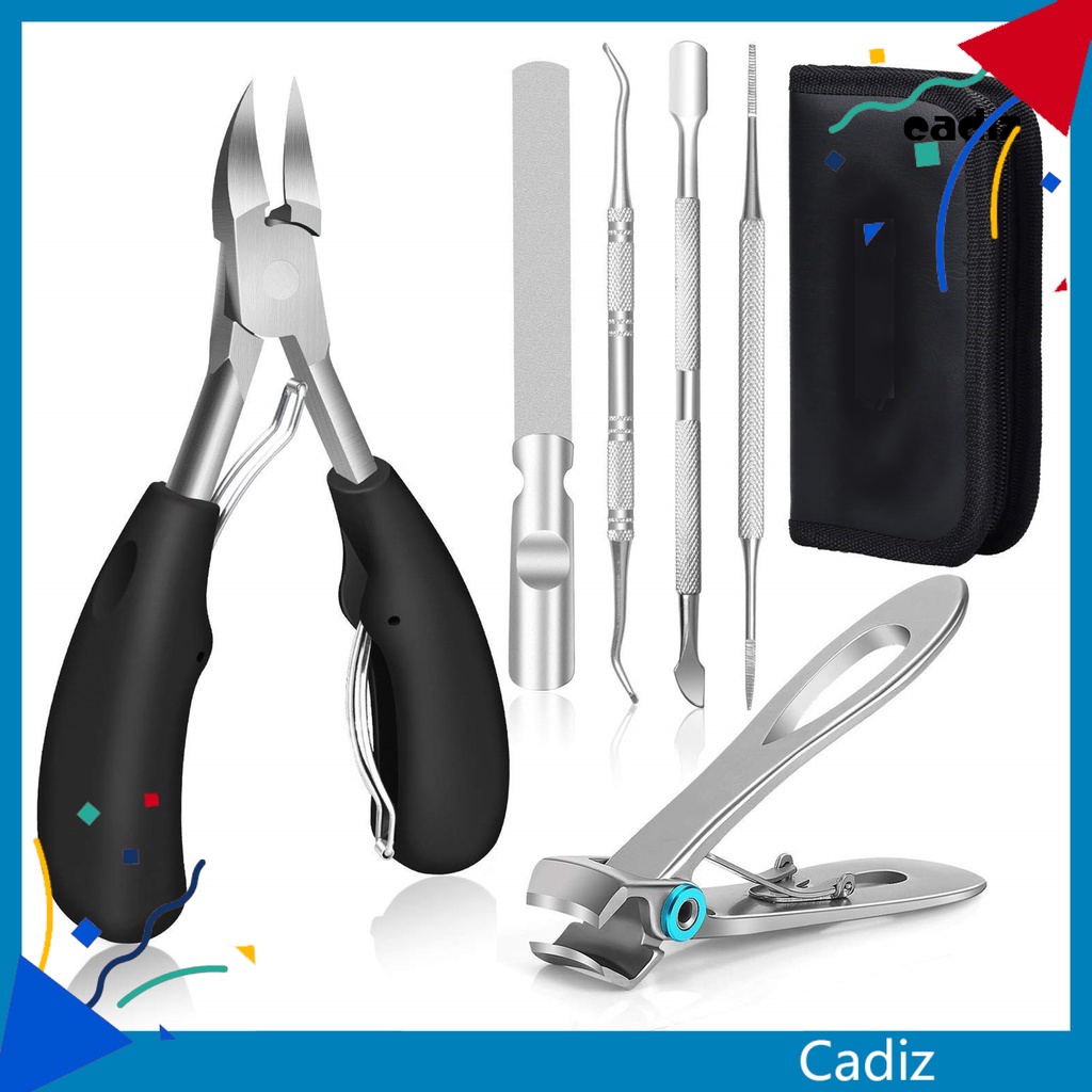 Bộ 6 Dụng Cụ Chăm Sóc Móng Tay Bằng Thép Không Gỉ Tiện Dụng