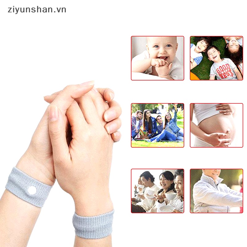 1 Cặp Vòng Đeo Tay Chống Say Tàu Xe ziyunshan