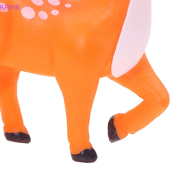 1 Đồ trang trí Hươu Cao Cổ Mini Dùng Để Trang Trí Mới