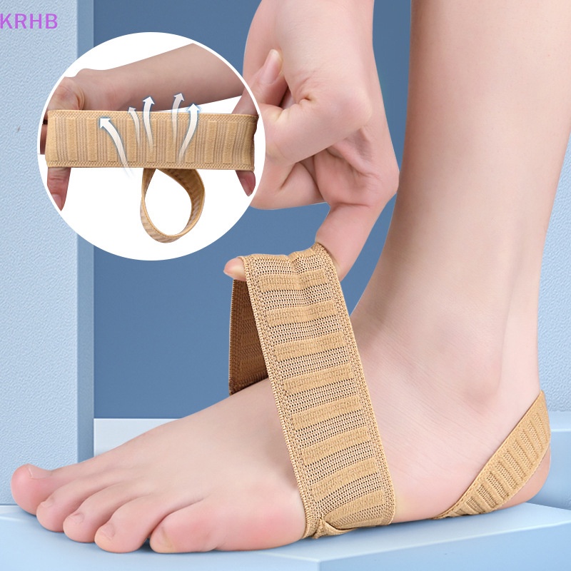 1 Cặp Đế Lót Giày Bằng Nylon Đàn Hồi Tốt Hỗ Trợ Chỉnh Sửa Chân Mới