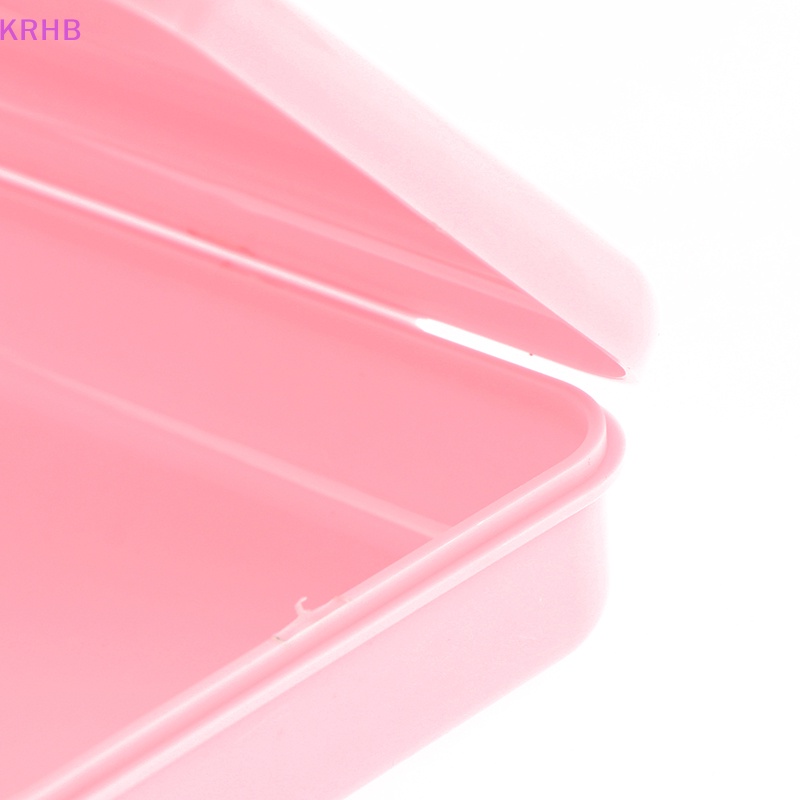 Hộp Nhựa Rỗng Hình Chữ Nhật Đựng Phụ Kiện Làm Móng Nghệ Thuật Mới