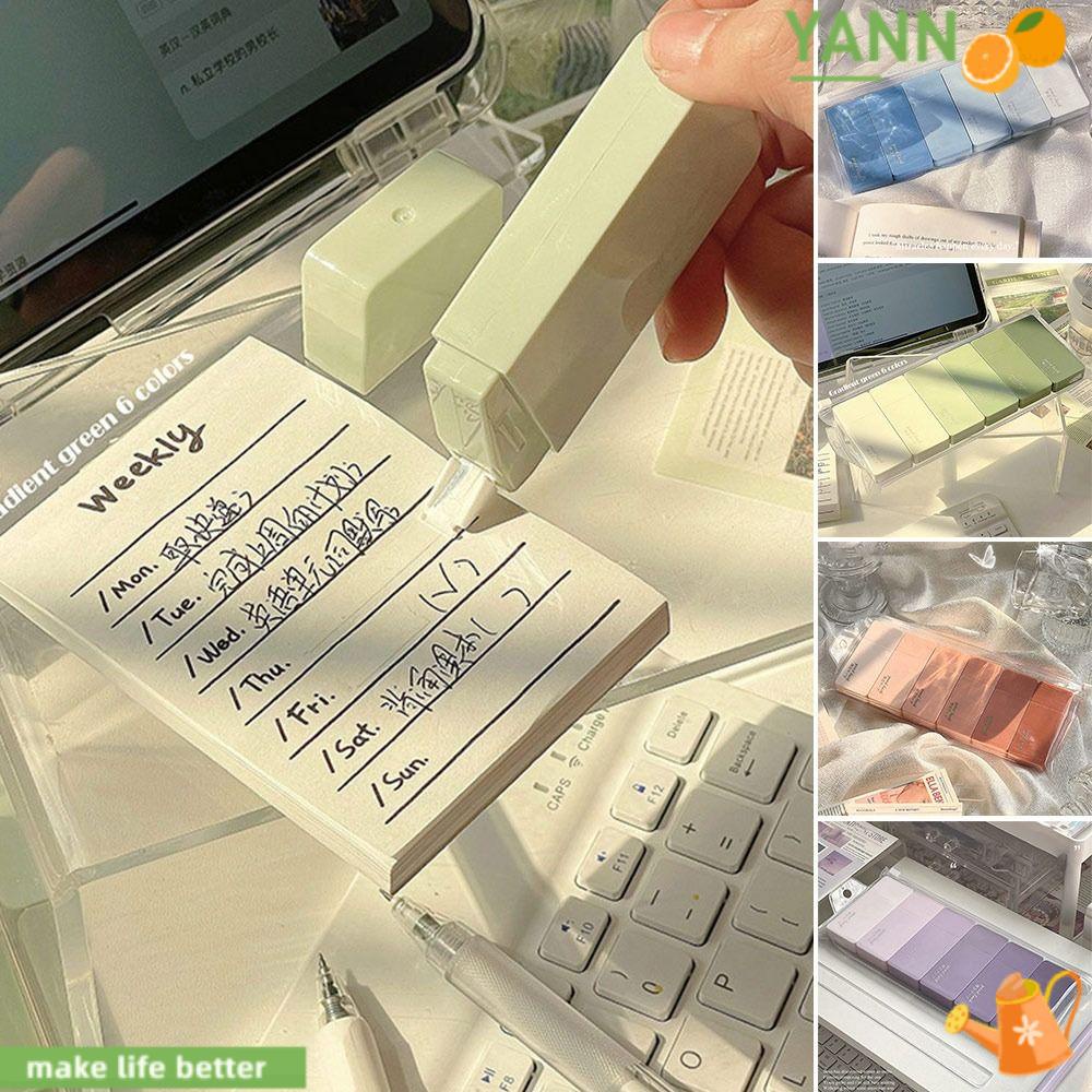 Bộ 6 Bút Xóa Kéo Màu Trắng Thiết Kế Độc Đáo Tiện Dụng Cho Trường Học / Văn Phòng