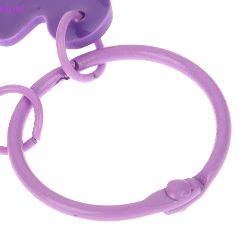 Móc Chìa Khóa Hình Hoa Nhiều Màu Sắc Phong Cách Hàn Quốc Dành Cho Nữ Mới