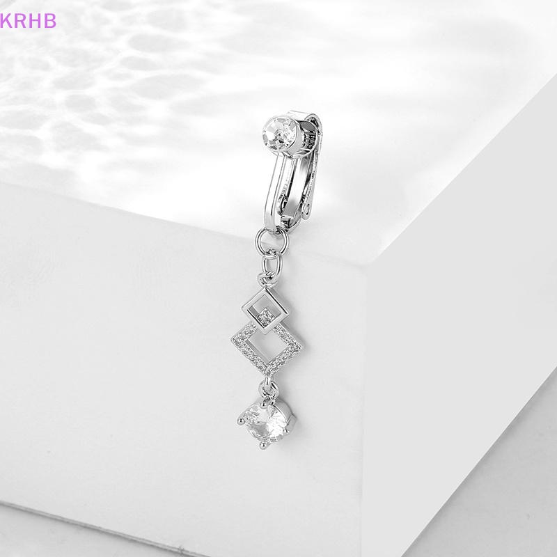 Khuyên Rốn Đính Đá Zircon Giả Thời Trang Cho Nữ Mới