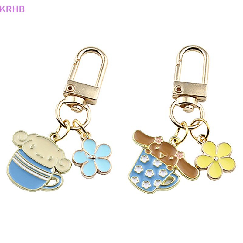 Krhb Móc Khóa Hình Chú Chó Cinnamon Nhỏ Giọt Dầu Tươi Mới