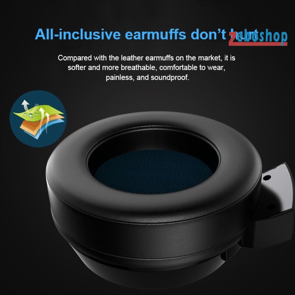 Tai Nghe Chụp Tai zeboshop G58 Có Đèn LED Và Mic Dành Cho Game Thủ