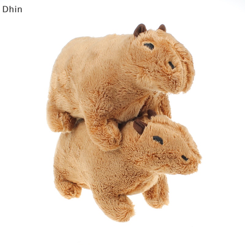 Thú Nhồi Bông Capybara Bằng Cotton PP Hình Động Vật Dễ Thương Cho Bé
