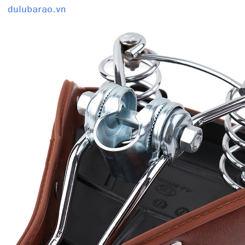 Dul Cổ Điển Retro xe đạp xe đạp chu kỳ PU da yên ghế mùa xuân thoải mái ghế Ao