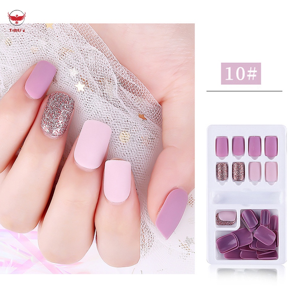 Móng Tay Giả Chống Thấm Nước Nhiều Màu Sắc Có Thể Tháo Rời