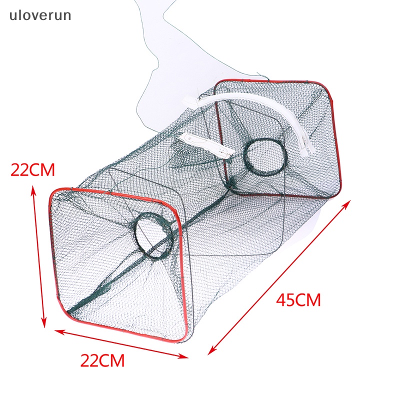 Lồng Lưới Bắt Cá Bằng Sợi Nylon Và Thép Có Thể Gấp Gọn Tiện Lợi vn