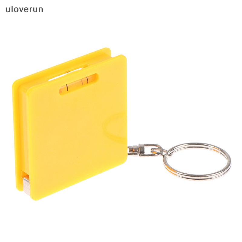 Thước Dây Mini 1m Bằng Thép Có Móc Khóa Tiện Dụng