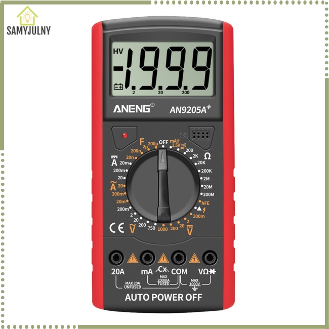 Vạn Năng Kế Điện Tử SAM Aneng An9205a + True-rms