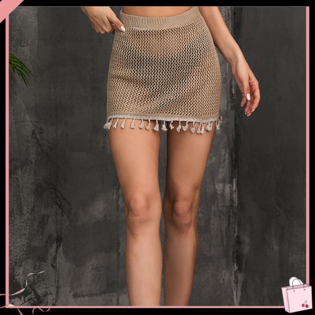 {Soltweter} Bộ Đồ Bơi Bằng Polyester Lưng Thun Xuyên Thấu Cho Nữ