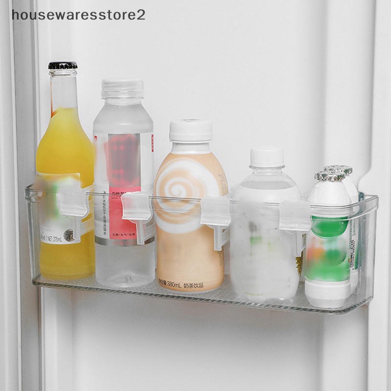 Set 2 / 4 Khay Nhựa Đựng Đồ Đa Năng Tiện Dụng Gắn Tủ Lạnh