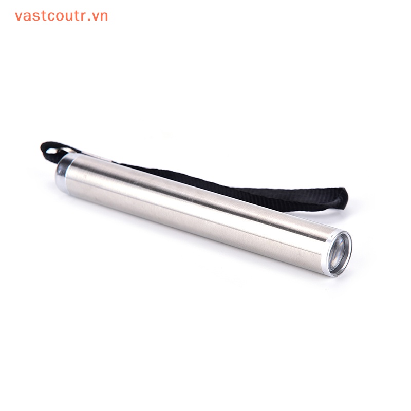 Đèn Pin led mini Thiết Kế Hình Cây Bút Kim Loại