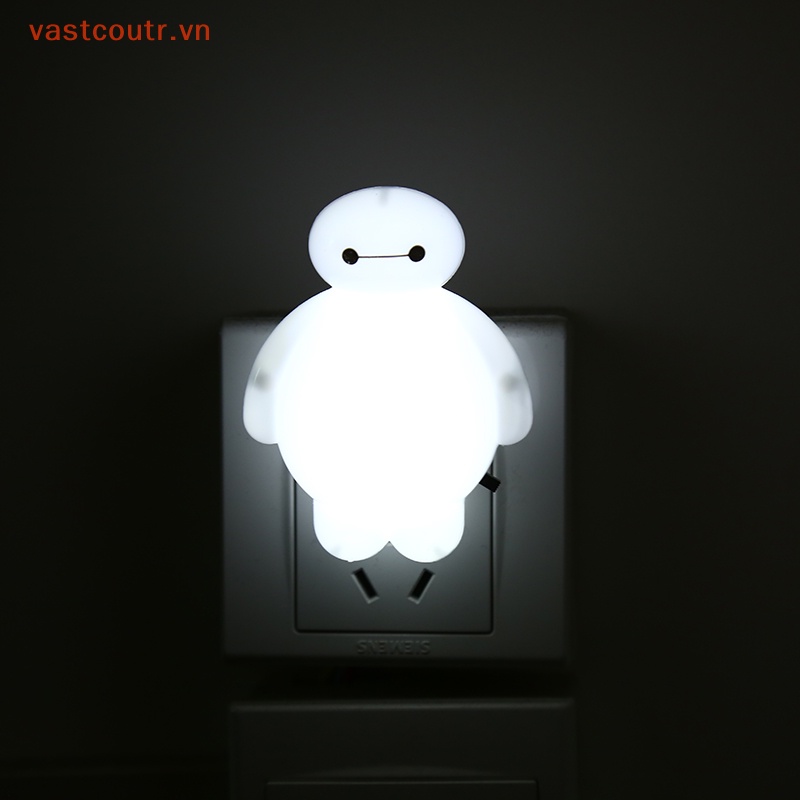 Bóng Đèn LED Hình BayMax Big Hero 6 Tiết Kiệm Năng Lượng