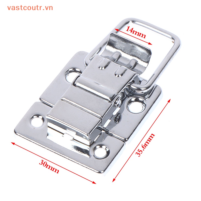 Bộ 2 Chốt Cài Vali Bằng Thép Không Gỉ Mạ Chrome Tiện Dụng