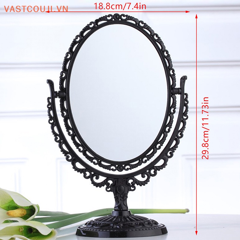Gương Trang Điểm Để Bàn Có Thể Xoay Phong Cách Gothic