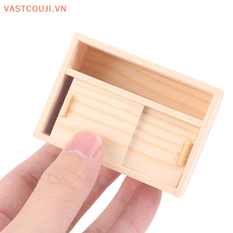 Mô Hình Tủ Đựng Đồ Tỉ Lệ 1: 12 Trang Trí Nhà Búp Bê