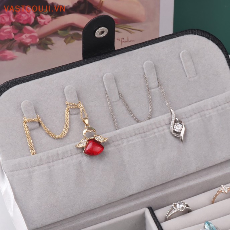 Hộp Đựng Trang Sức Bằng Vải Nỉ Độc Đáo Tiện Dụng