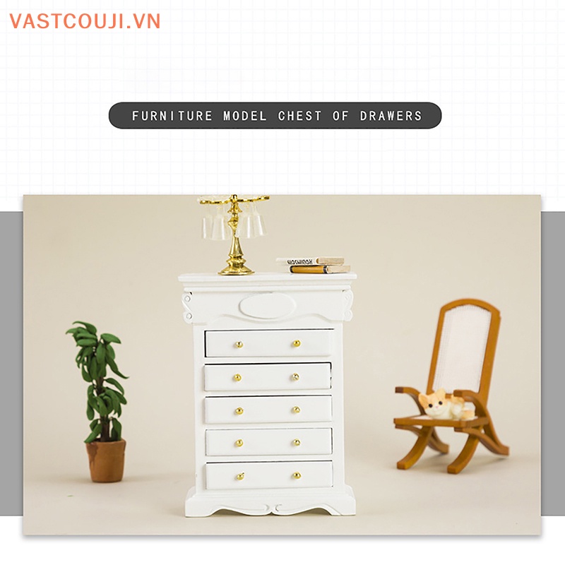 Xô Mini Đựng Đồ Trang Trí Nhà Búp Bê VASTJI Phong Cách Mỹ