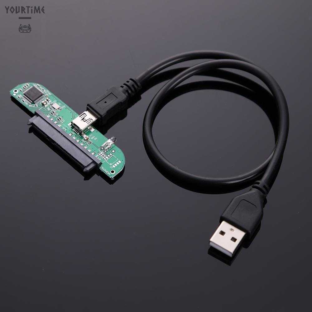 (MớI) Cáp ChuyểN Ổ CứNg USB 2.0 Sang SATA 7 + 15 Pin 2.5 &quot;