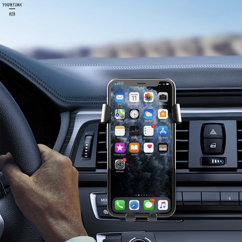 Giá Đỡ Điện Thoại Gắn Trên Khung Máy Lạnh Của Ô Tô