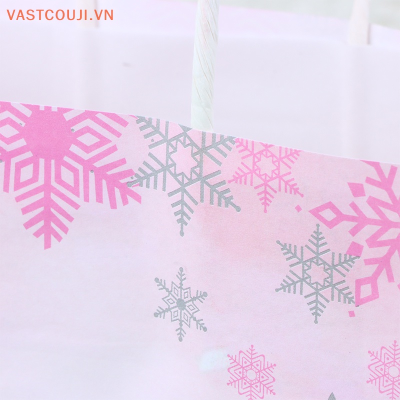 Bộ 5 Túi Đựng Quà Họa Tiết Bướm / Lâu Đài / Bông Tuyết / Vương Miện / VN