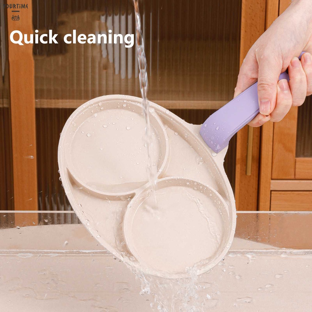 Chảo Chiên Trứng 2 Lỗ Chống Dính Mini