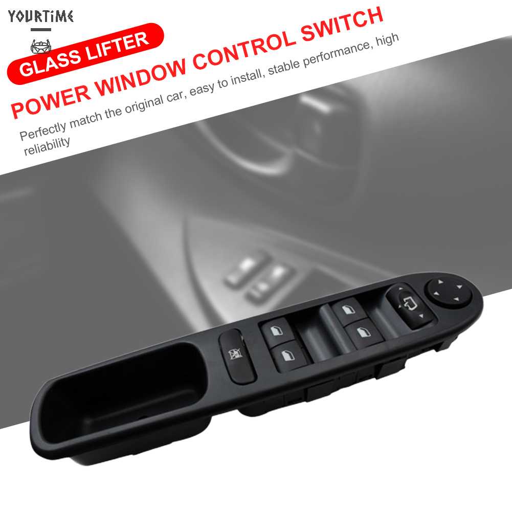 Công Tắc Cửa Sổ 6554. 6554 Chất Lượng CaoNút Bấm Cửa Sổ Điện Tử Dành Cho Peugeot 307 CC 2003-2014