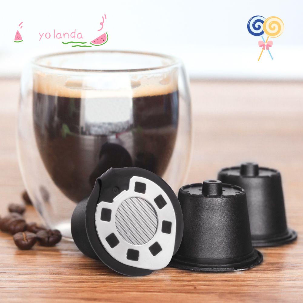 Bộ 3 Cốc Lọc Cà Phê Espresso Có Thể Tái Sử Dụng Cho Nespresso